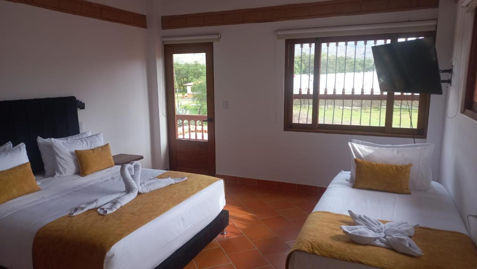 Hotel Santa Barbara Sachica Villa de Leyva Exterior foto