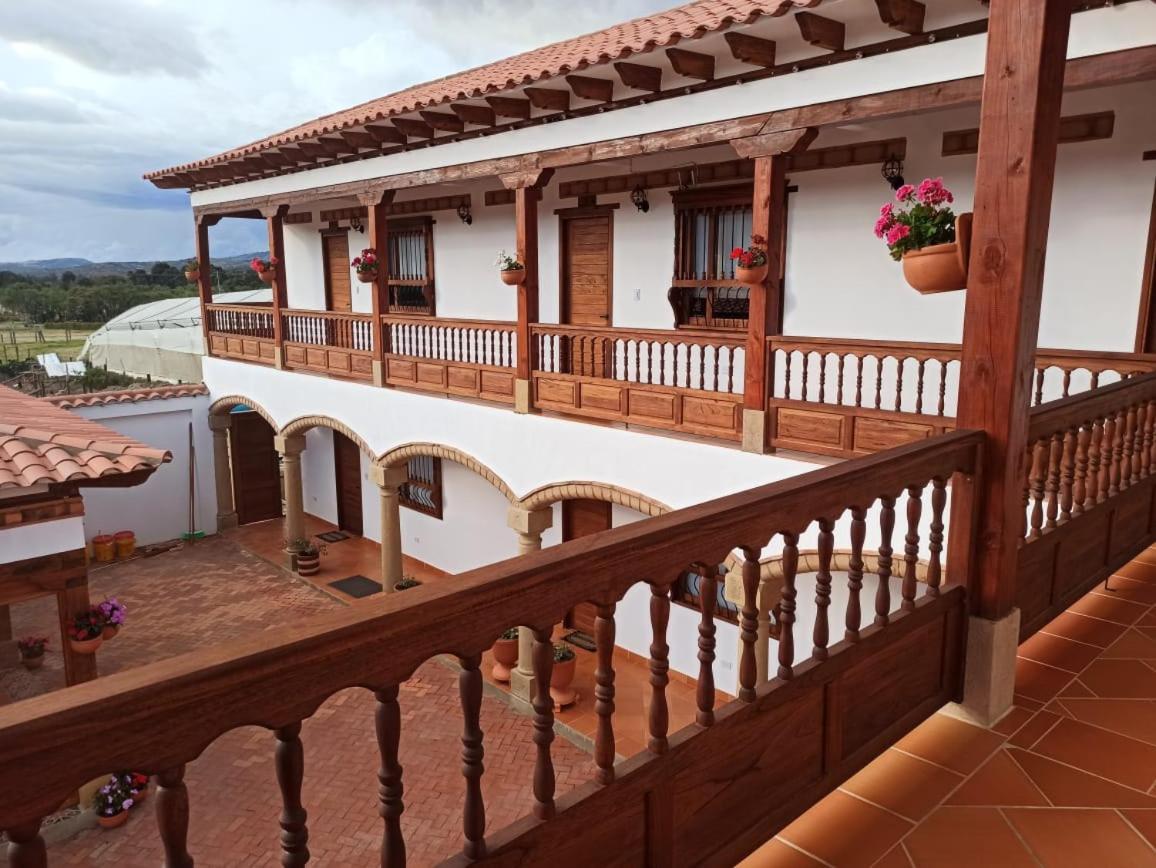Hotel Santa Barbara Sachica Villa de Leyva Exterior foto